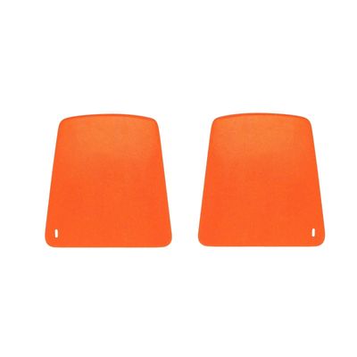 1969 Camaro Bucket Seat Back Panels Hugger Orange  Pair