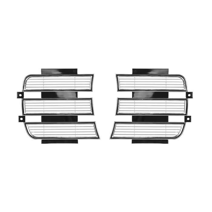 1969 Camaro RS Inner Door Chrome Pair