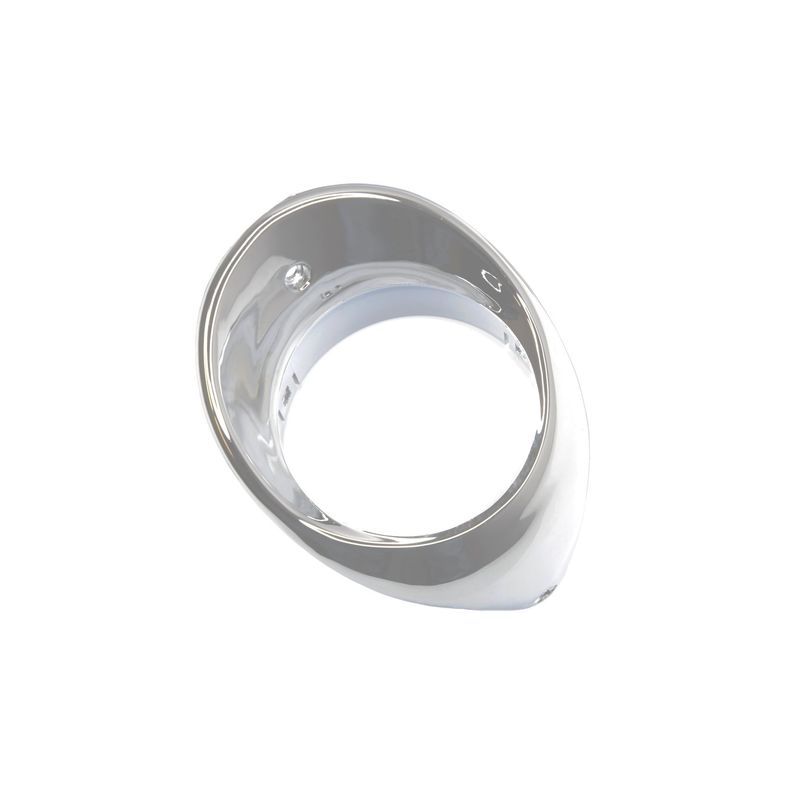 1967-68 Camaro/Firebird /1968-69 ChevelleChrome Dash Vent Ball Bezel RH