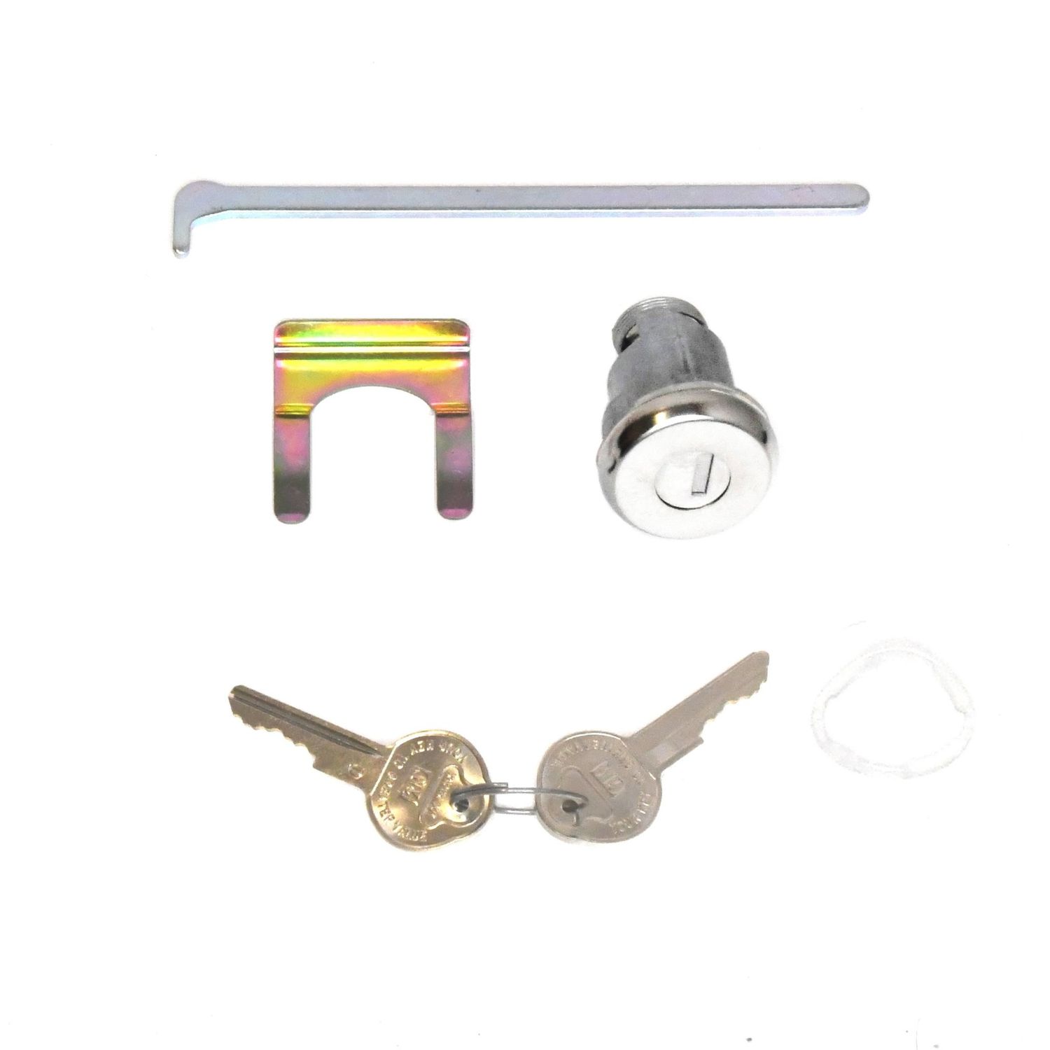Trunk Lock w/ Pear Head Keys 1967 Camaro / 64-66 Chevelle