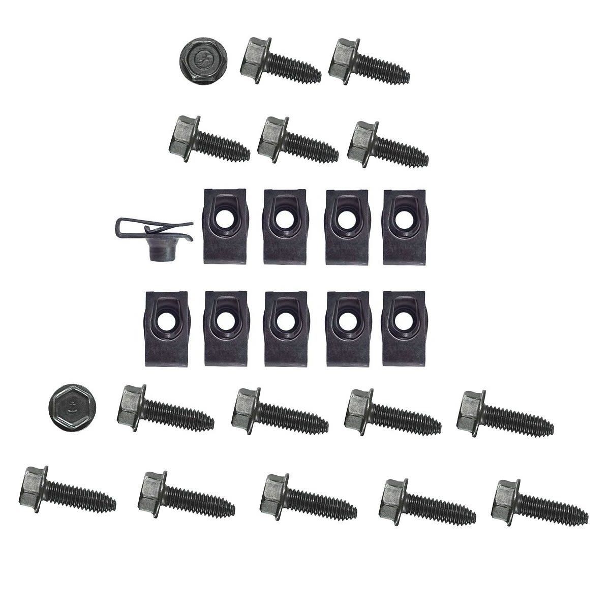 Lower Valance Hardware (26 PCS) 1970-73 Camaro