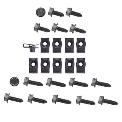 Lower Valance Hardware (26 PCS) 1970-73 Camaro
