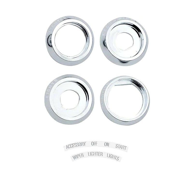 1967 Camaro/Firebird Dash Knob Bezel Set