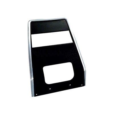 1967-68 Camaro/ Firebird Center Dash Panel Radio Delete - Black