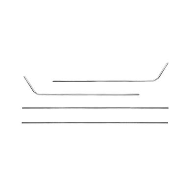 1968-69 Camaro / Firebird Front 4-Piece Deluxe Door Panel Molding Set