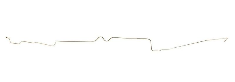 1968 Camaro Big Block 3/8&quot; Fuel Line 1-Pc - OE Steel