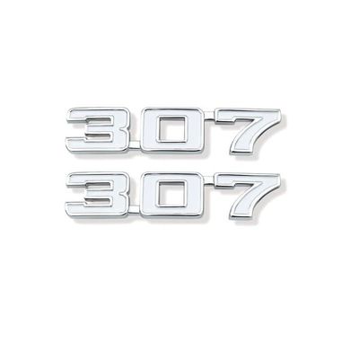 1969 Camaro &quot;307&quot;  Fender Emblem Pair