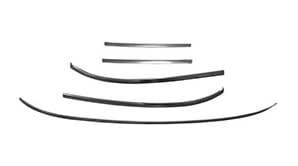 1967-69 Camaro/Firebird Convertible Windshield Moldings 5 Pc Set