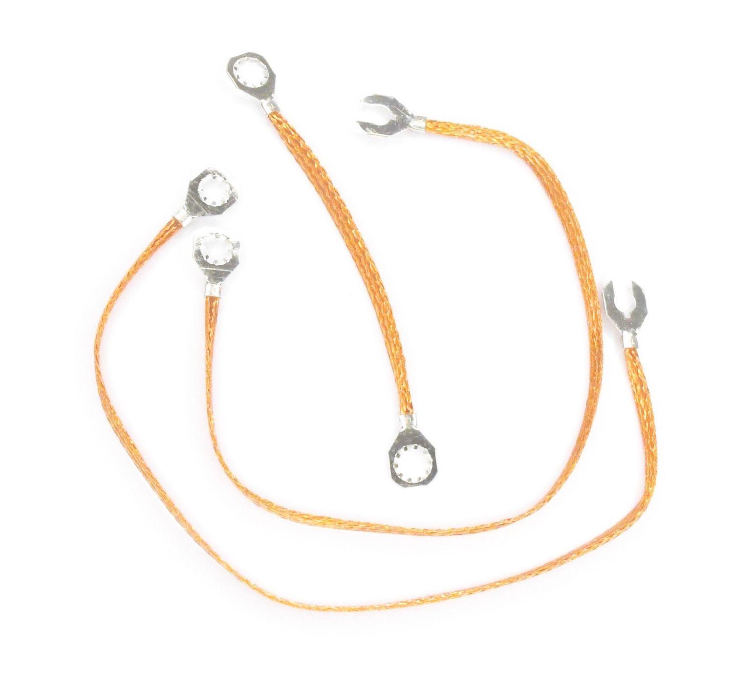 1967-68 Camaro /Firebird Ground Strap 3-Piece Kit
