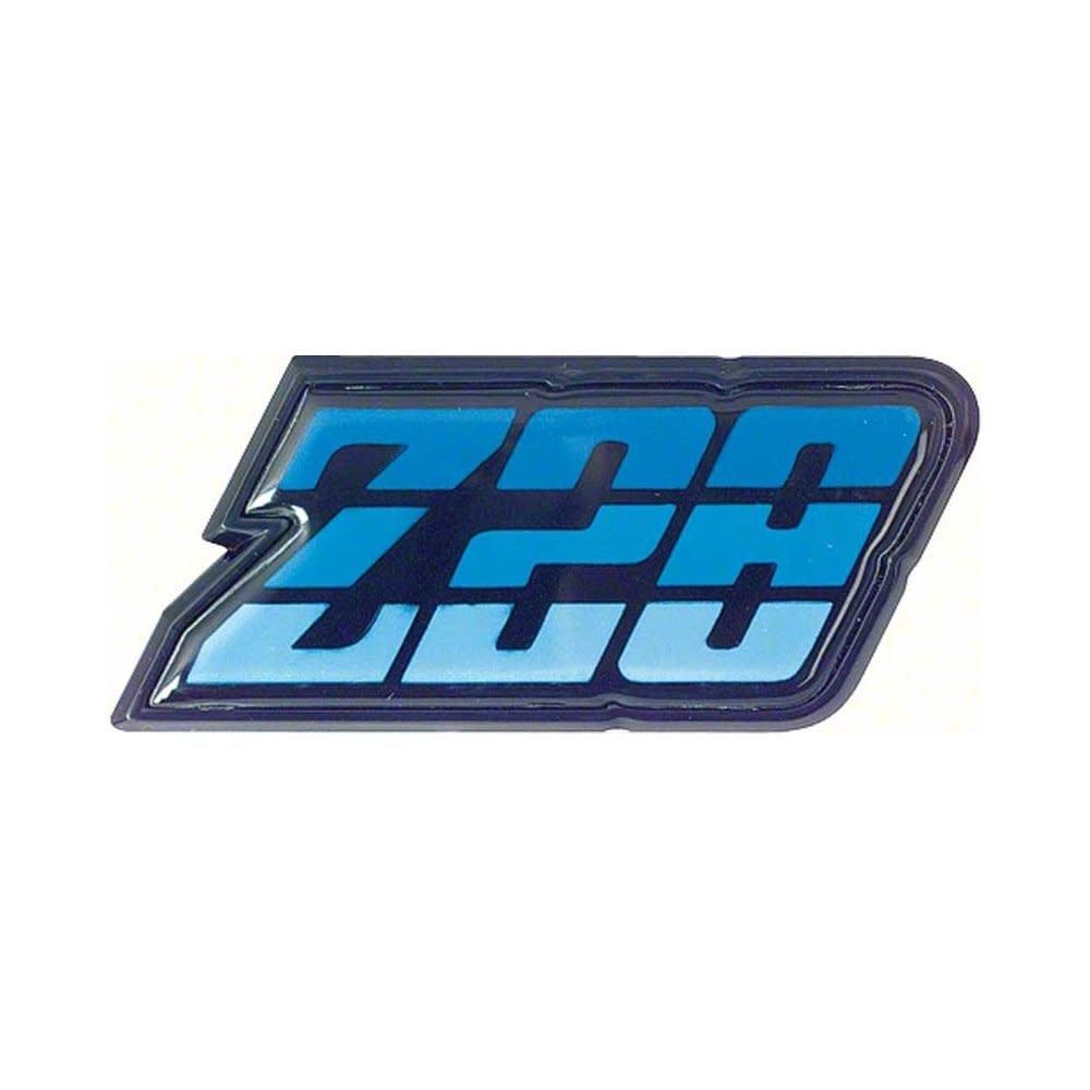 1980-81 Camaro Fuel Door Emblem - Blue