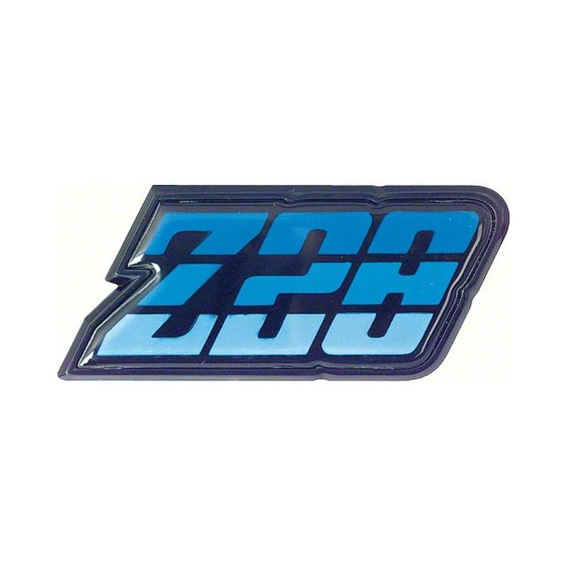 1980-81 Camaro Fuel Door Emblem - Blue
