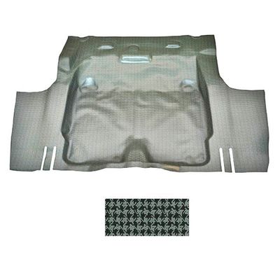 1969 Camaro / Firebird Aqua Houndstooth Trunk Mat