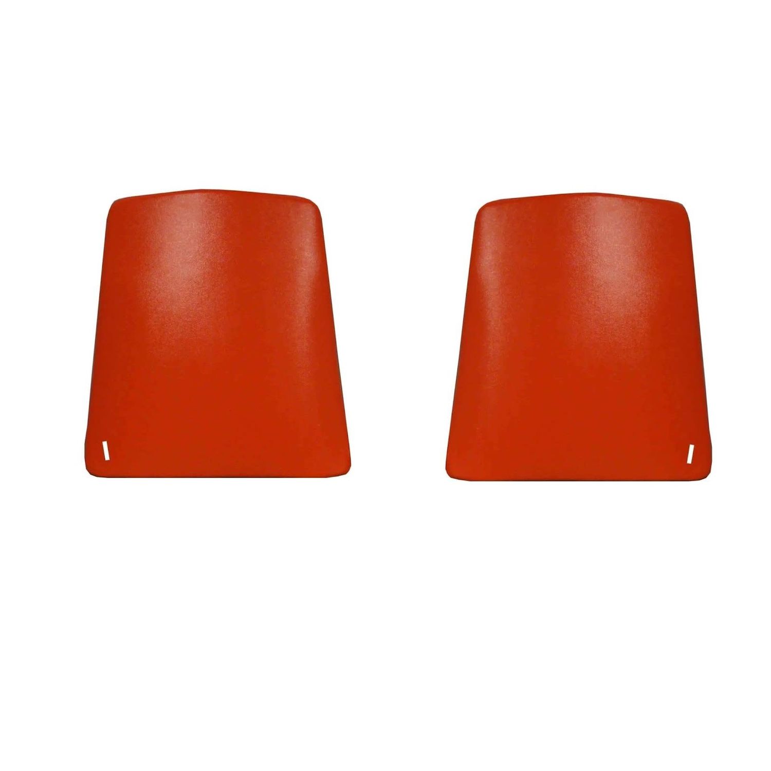 1967-70 Camaro Firebird Bucket Seat Backs - Pair Red