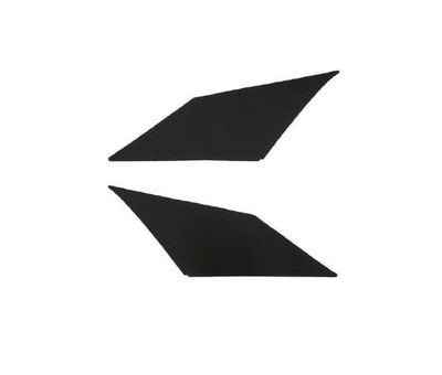 1967 Camaro Firebird Covered Sail Panels - Black