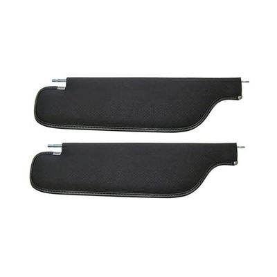 1967 Camaro Firebird Sunvisors Pair - Black