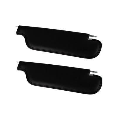1969 Camaro Firebird Sunvisors Pair - Black