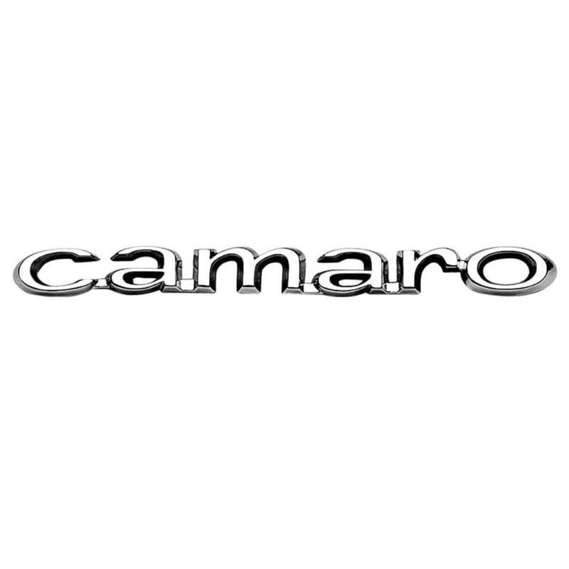 1967 Camaro Fender Emblem &quot;camaro&quot; - Each