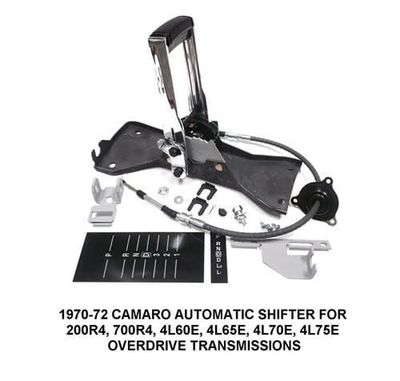 1970-72 Camaro Shiftworks 4-Speed Auto Shifter Kit