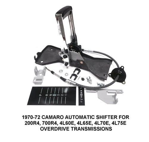 1970-72 Camaro Shiftworks 4-Speed Auto Shifter Kit