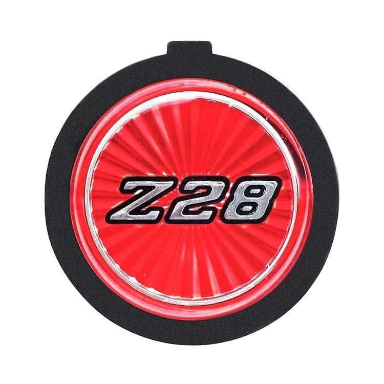 1977-79 Camaro Steering Wheel Red Z28 Emblem
