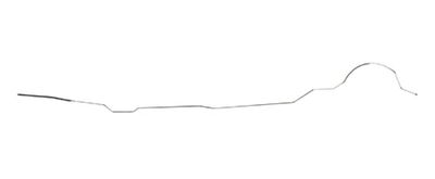 1967 Camaro V-8 Small Block 3/8" Main Fuel Line -OE Steel