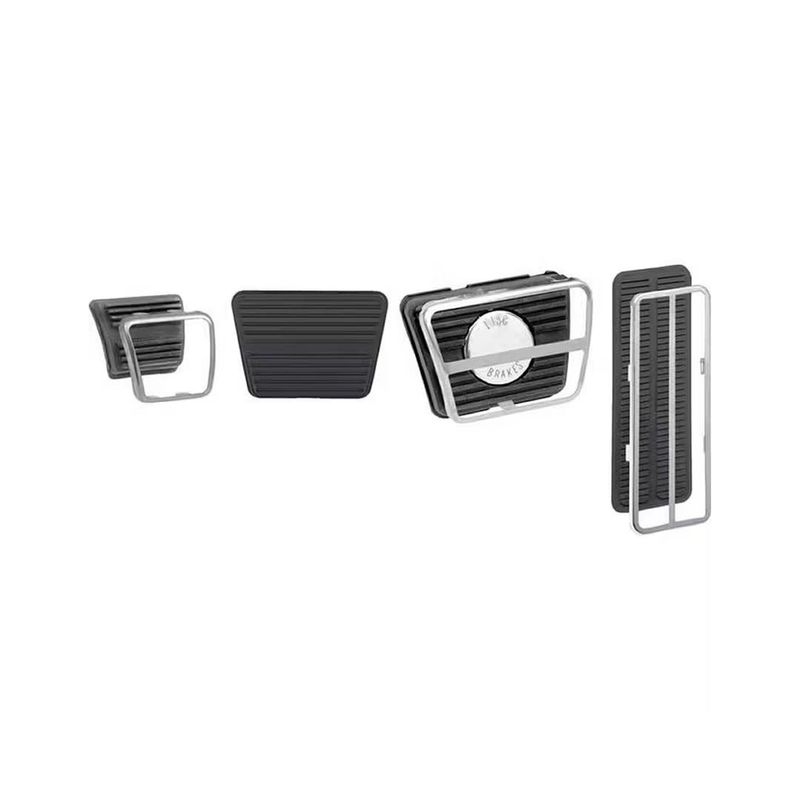 1969-71 GM Manual Trans w/Disc Pedal Pads with Trim