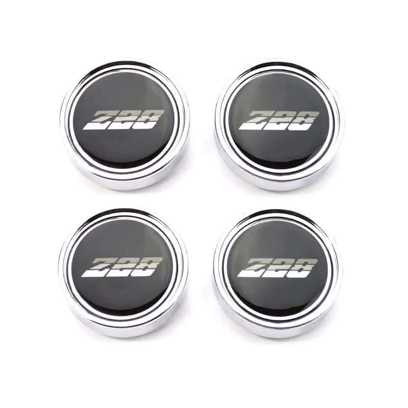 1980-81 Camaro Z28, N90 Wheel Caps &amp; Emblems Set or 4