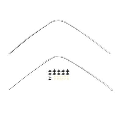 1967-68 Camaro Firebird Vinyl Top Molding w/Clips