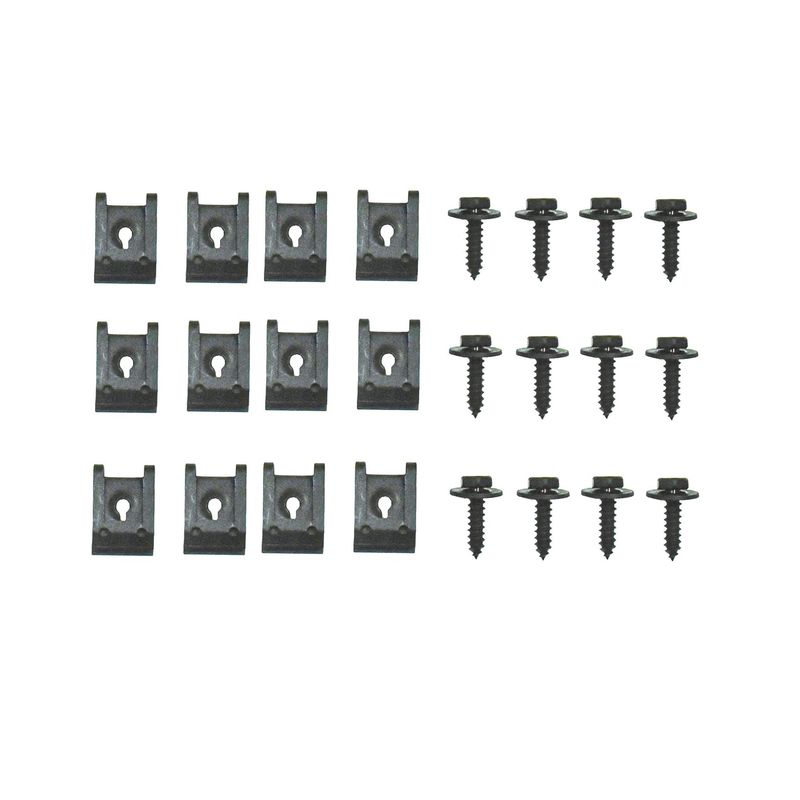 1974-77 Camaro Front Bumper Filler 24-Piece Hardware