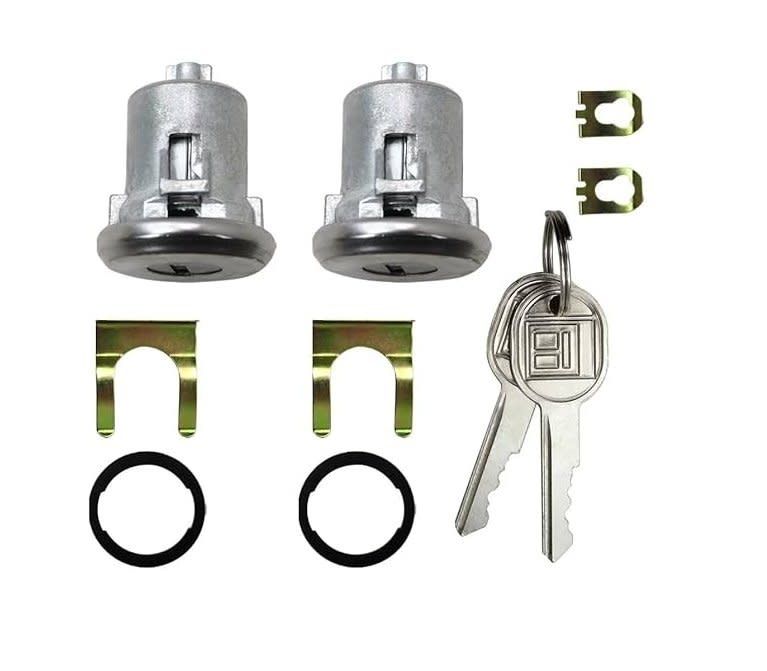 Door Locks 1969-87 Chevy GMC C/K-10, 69 Camaro, 68-76 Chevelle,  69-81 Firebird