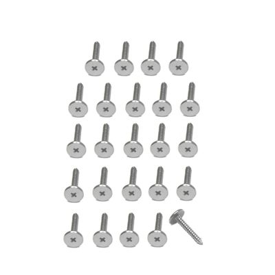 1970-71 Camaro Firebird Lower Door Plastic Panel Hardware Kit - 24-Piece