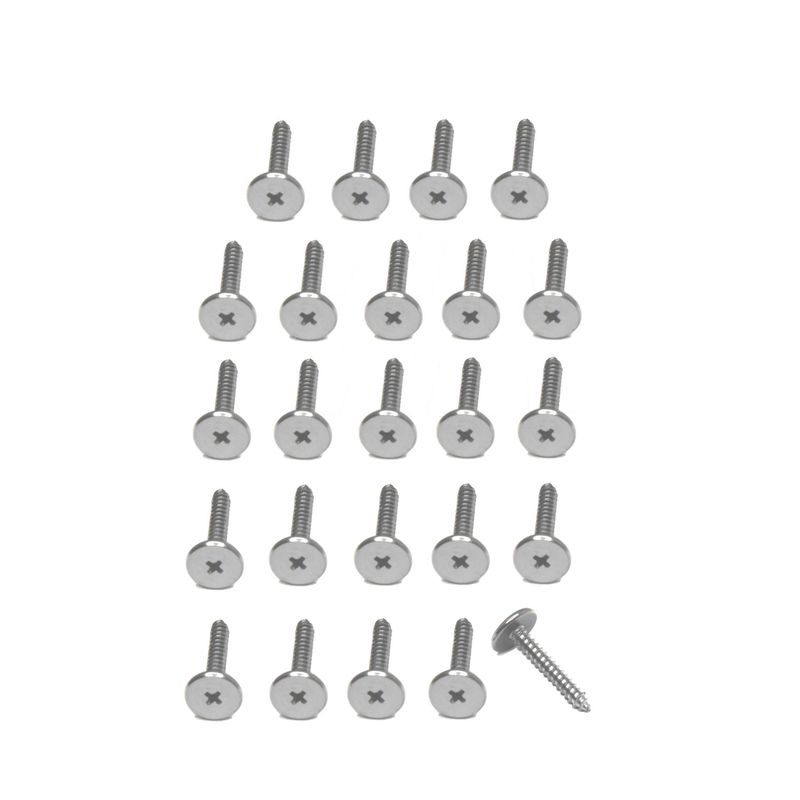 1970-71 Camaro Firebird Lower Door Plastic Panel Hardware Kit - 24-Piece