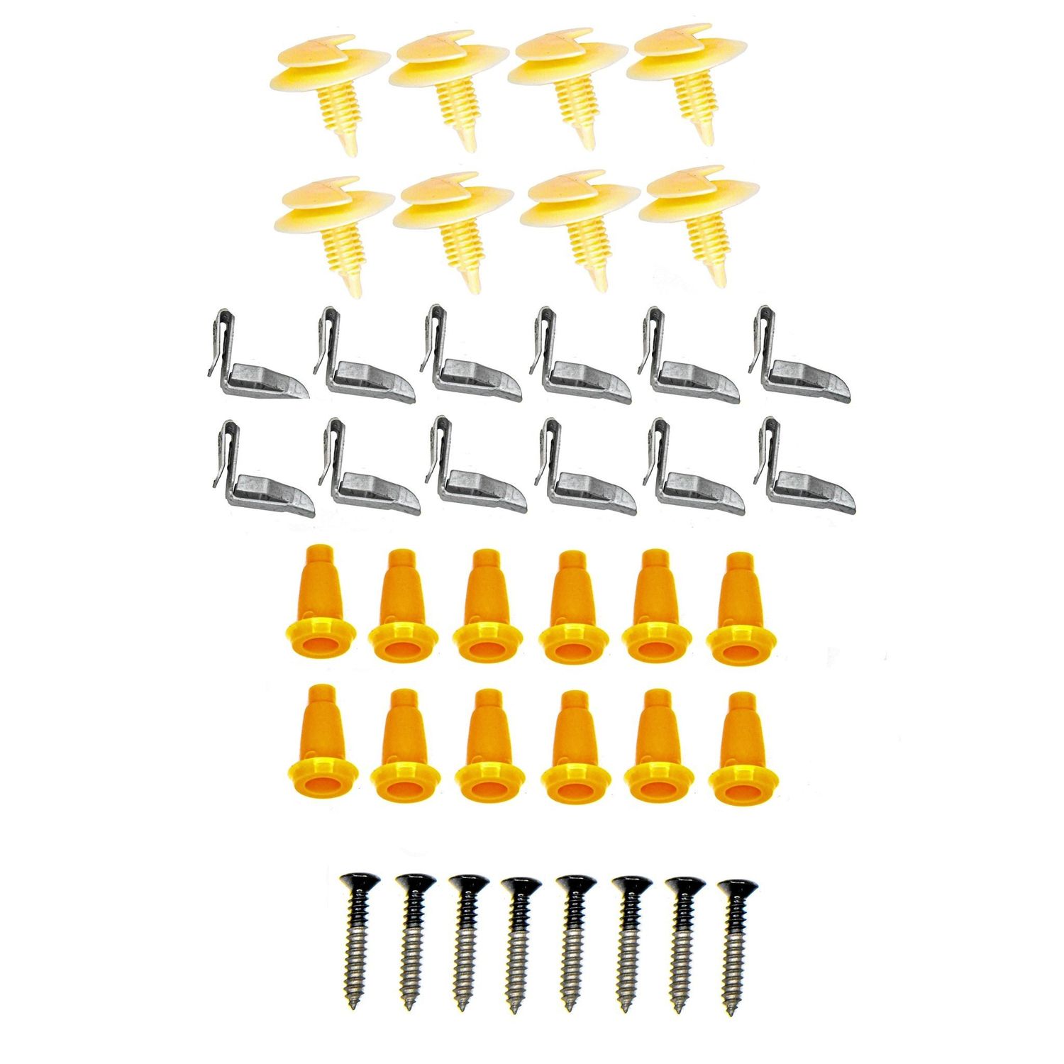 1972-77 Camaro Firebird Door Panel Hardware Kit 48-Pc