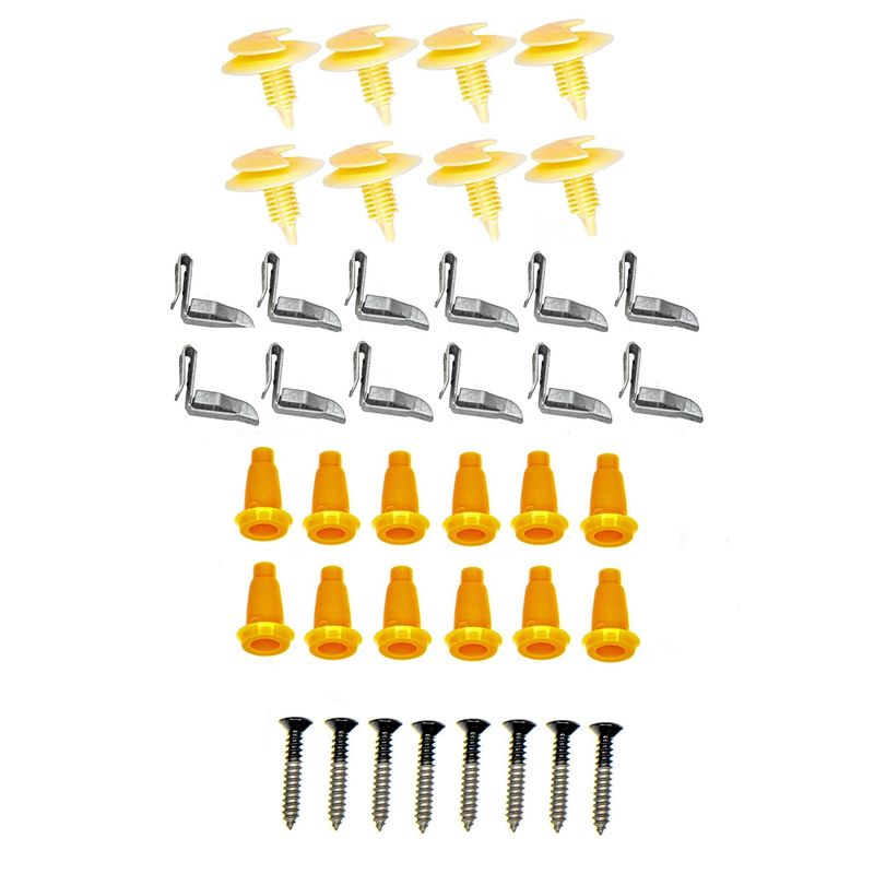 1972-77 Camaro Firebird Door Panel Hardware Kit 48-Pc