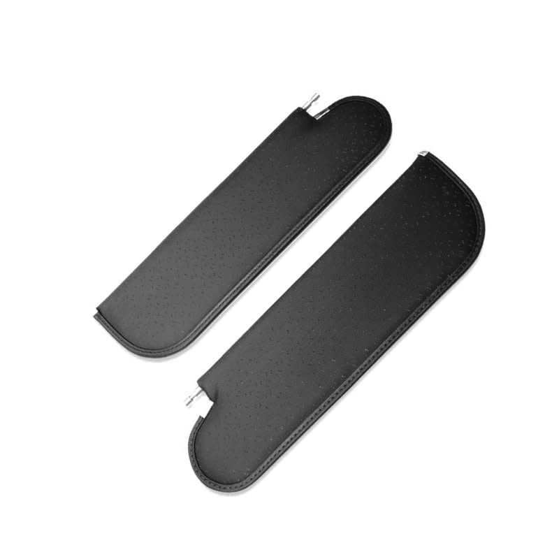 1971-72 Chevelle Coupe Sunvisor Pair - Black