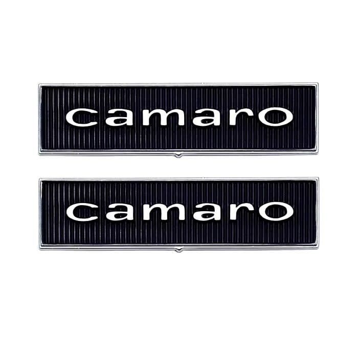 1967 Camaro Door Panel Emblems - Pair