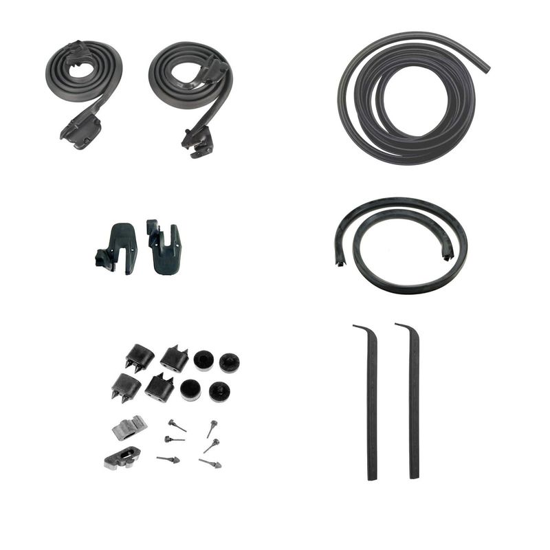 1967 Camaro Convertible Weatherstrip Kit w/o Windowfelt