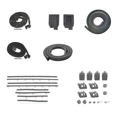 1966 Chevelle  Convertible Weatherstrip Kit Authentic Style 8-Pc Felts