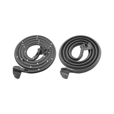 1966-67 Chevelle Door Seal w/ Clips - Pair