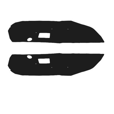 1970-81 Camaro /Firebird Door Panel Water Shields