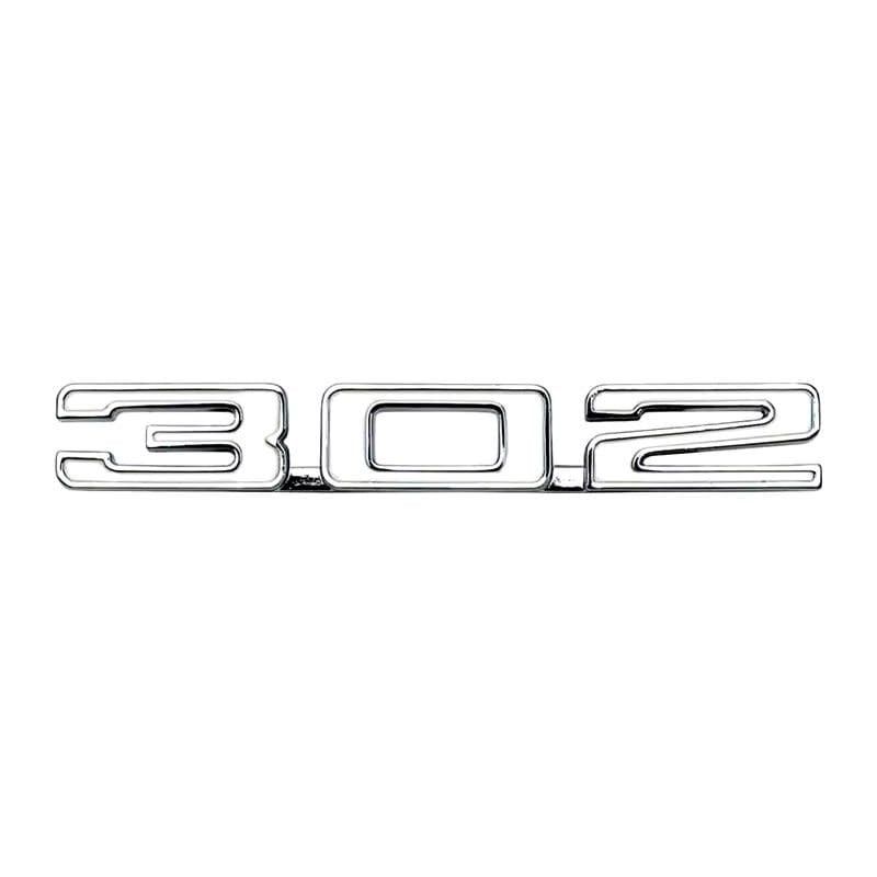 1969 Camaro &quot;302&quot; Hood Emblem