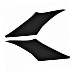 1968 Chevelle Cover Sail Panels -Pair - Black