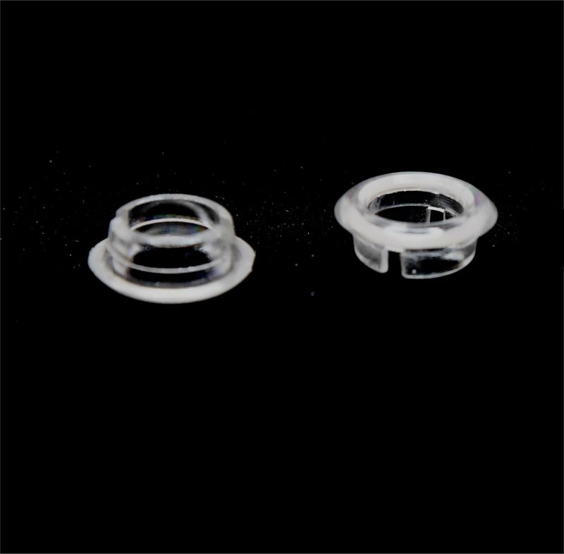 1967 Camaro Firebird 1966-67 Chevelle Clear Door Lock Knob Ferrule - Pair