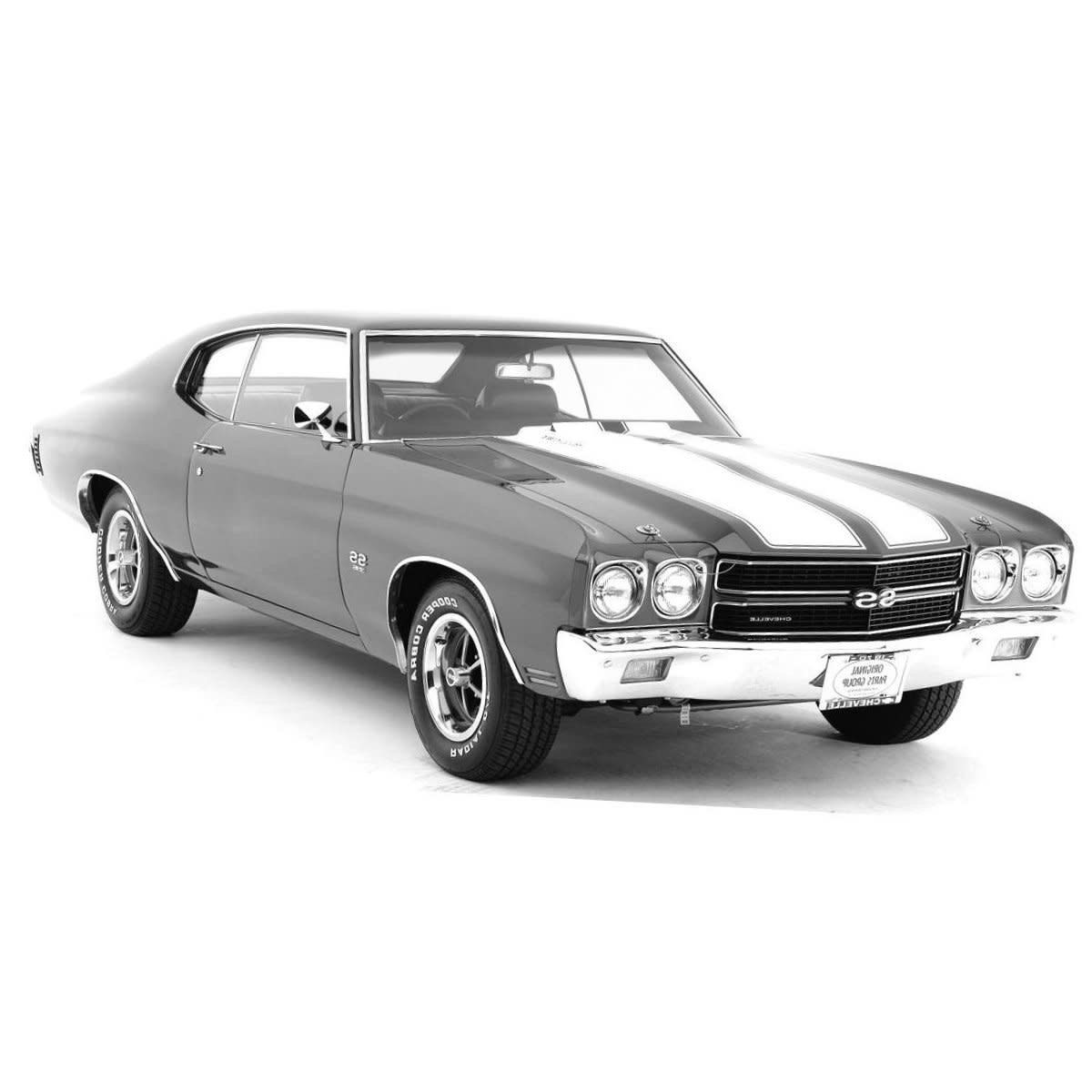 1970-72 Chevelle SS Stencil Paint Stripe Kit