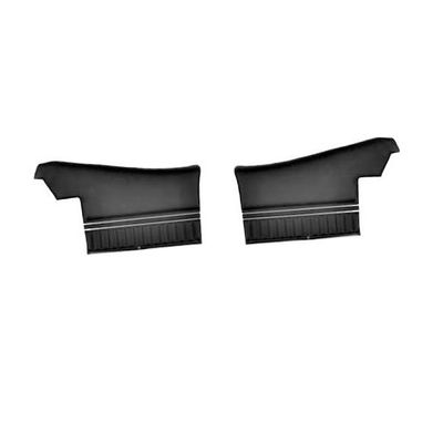 1970-72 Chevelle Convertible Rear Pre-Assembled Seat Side Panels Pair