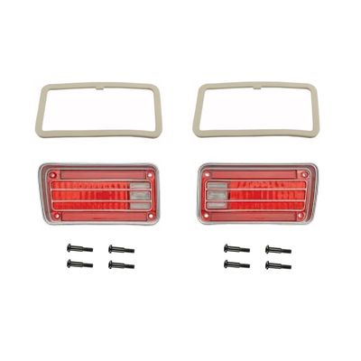 1970 Chevelle Tail Lamp Kit (Lenses, Gaskets &amp; Hardware)