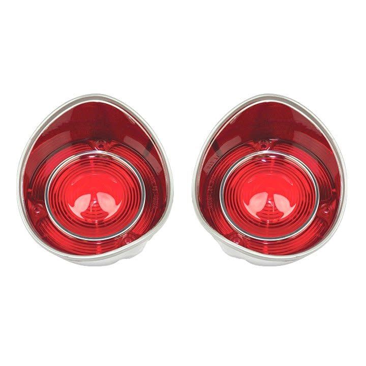 1971 Chevelle Tail Light Lens -RH / LH Pair