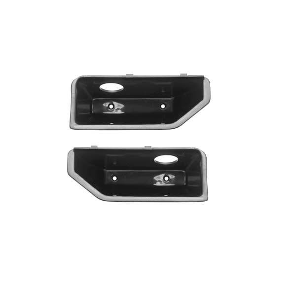 1967 Camaro/Firebird Deluxe Door Panel Cups Black - Pair