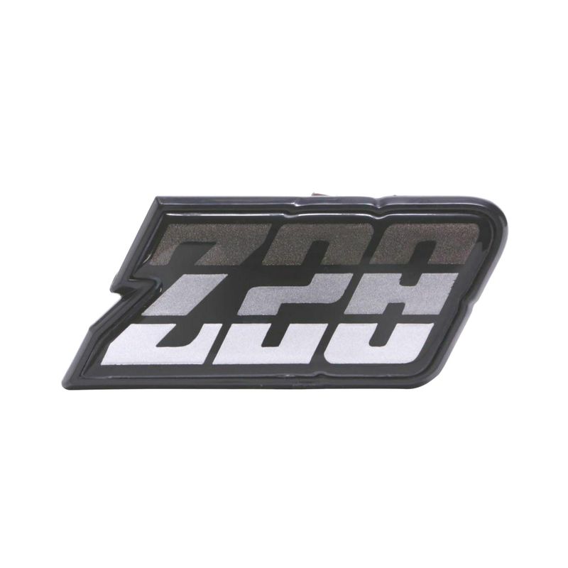 1980-81 Camaro Fuel Door Emblem - Charcoal