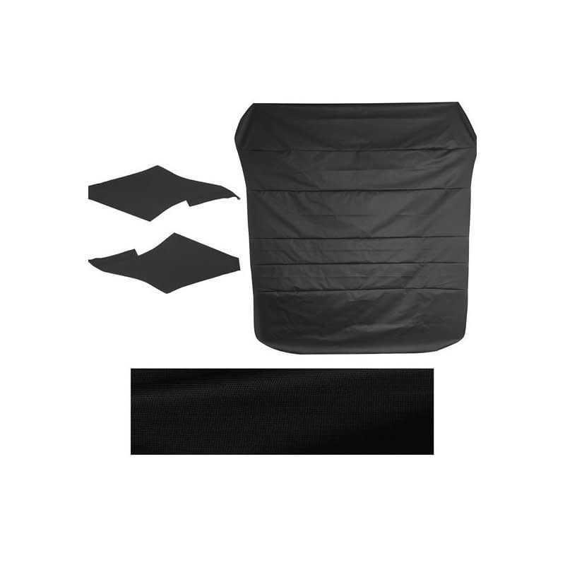 1969 Chevelle  Headliner &amp; Sail Panel Kit w/Visor Material - Black